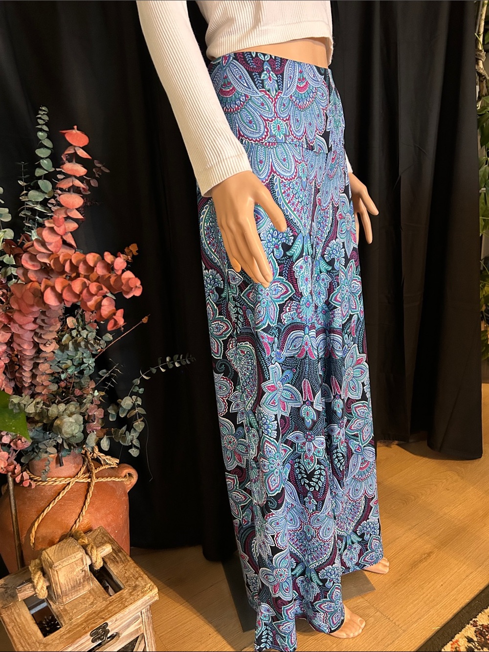 NWT AROLINA COMFY PALAZZO PANTS XL